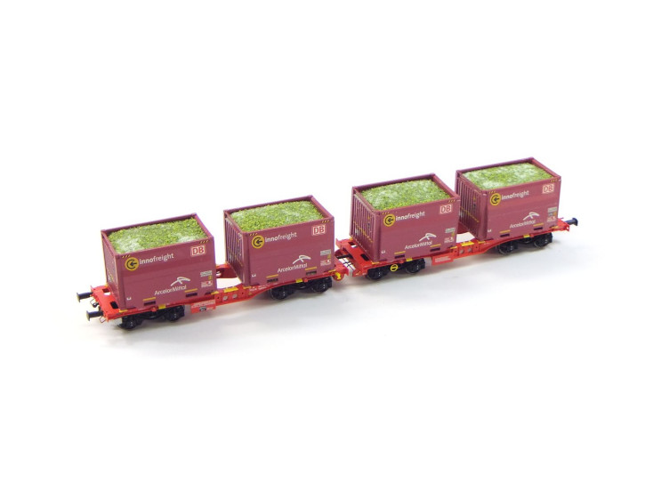 4x echte Altglasladung Innofreight XM